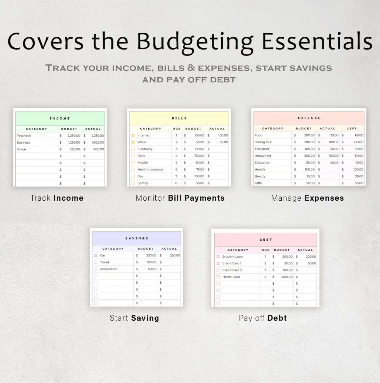 Budget Tracker